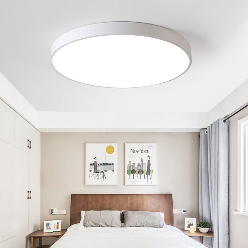 Circular Flush Mount Light Fixture Modern Acrylic Flush Mount