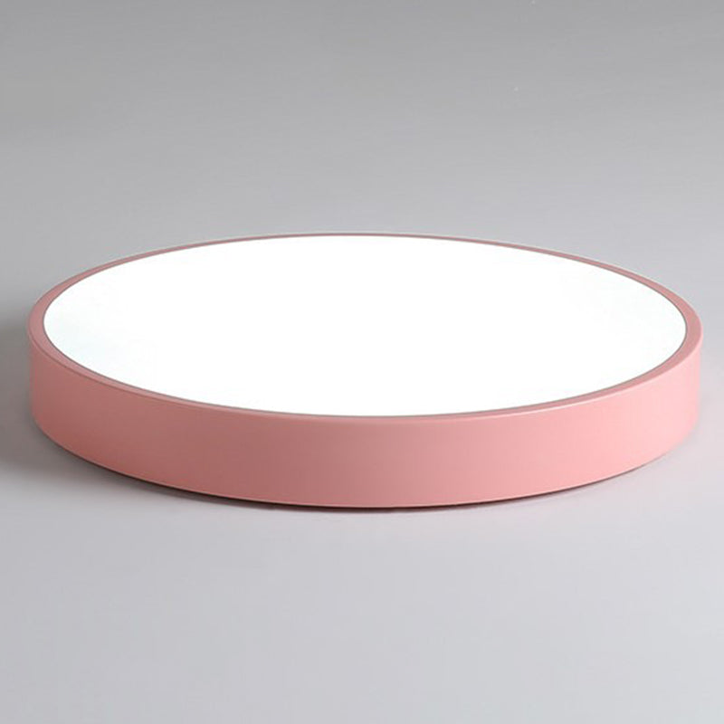 Circular Flush Mount Light Fixture Modern Acrylic Flush Mount