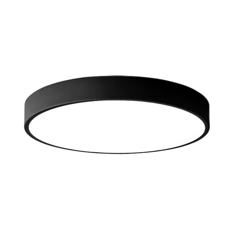 Circular Flush Mount Light Fixture Modern Acrylic Flush Mount