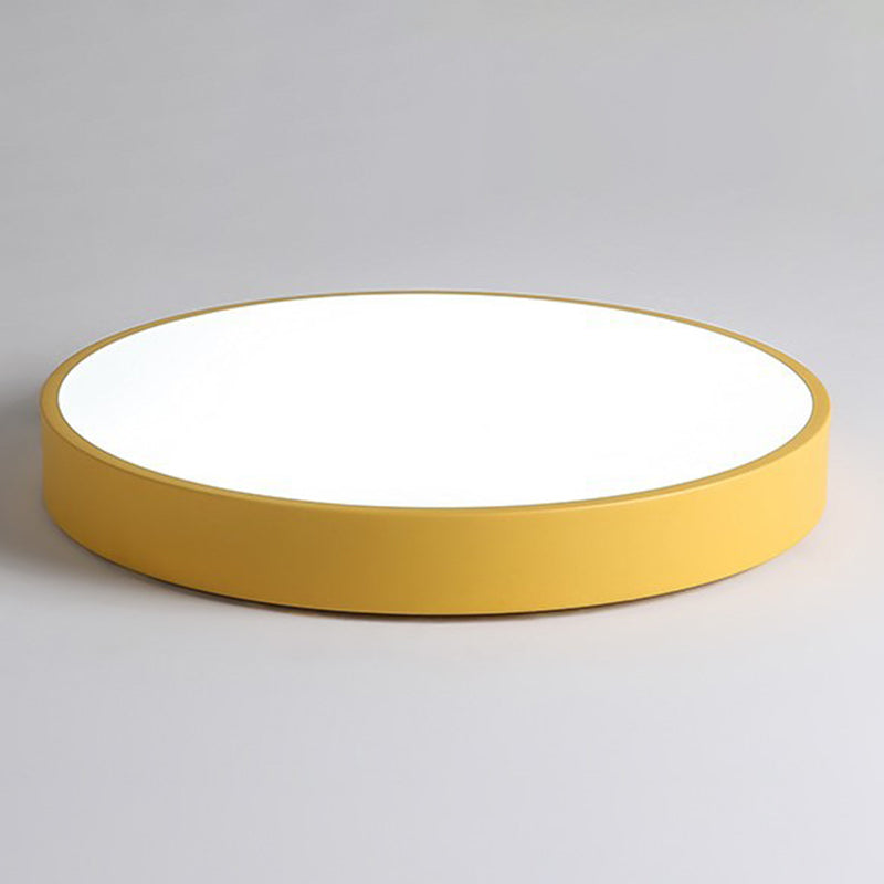 Circular Flush Mount Light Fixture Modern Acrylic Flush Mount