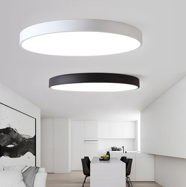Circular Flush Mount Light Fixture Modern Acrylic Flush Mount