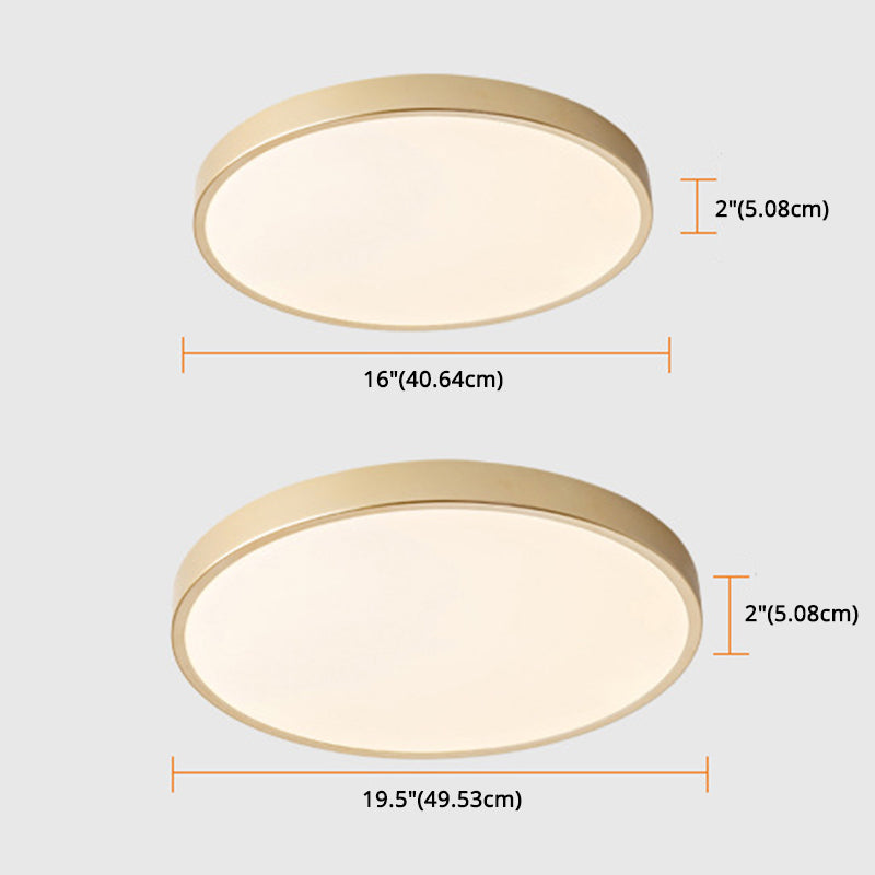 Sphere Led Surface Mount Ceiling Lights Modern Plastic Flushmount
