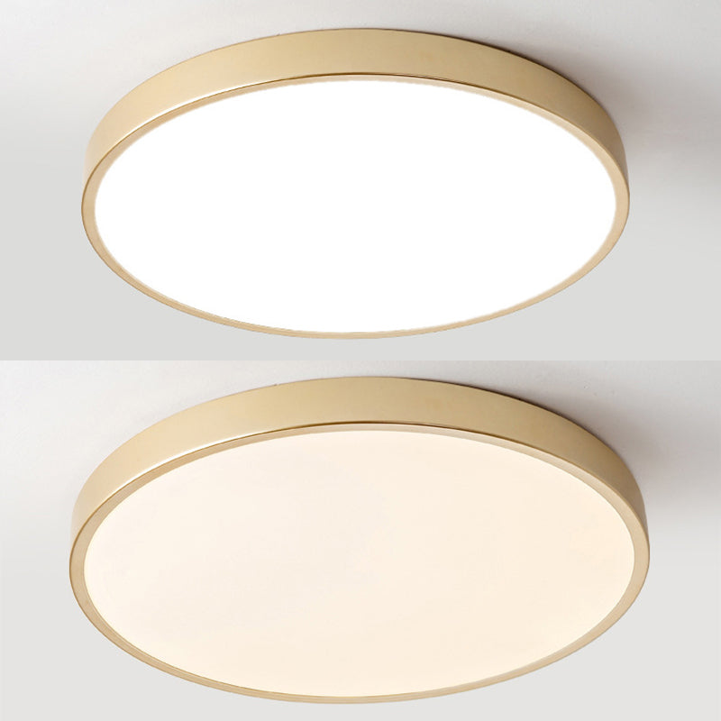 Sphere Led Surface Mount Ceiling Lights Modern Plastic Flushmount