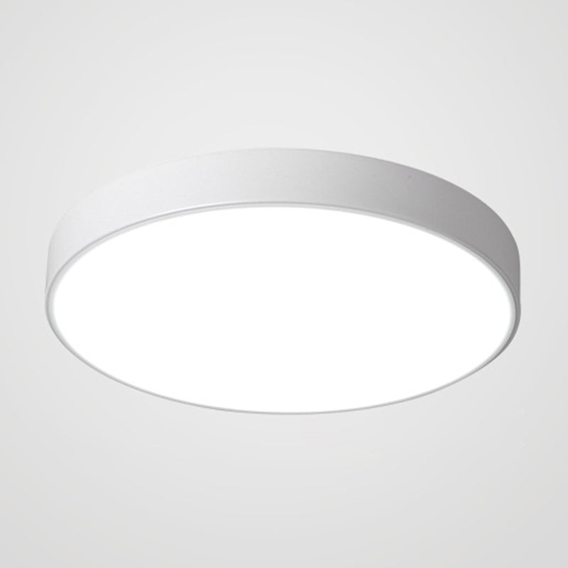 Plafonnier LED rond en acrylique, luminaire de Style nordique simple, pour couloir d'entrée