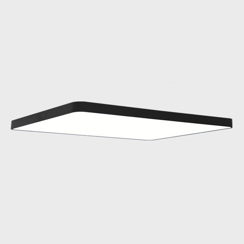 Rectangular Flush Mount Light Fixtures Modern Acrylic Flush Light