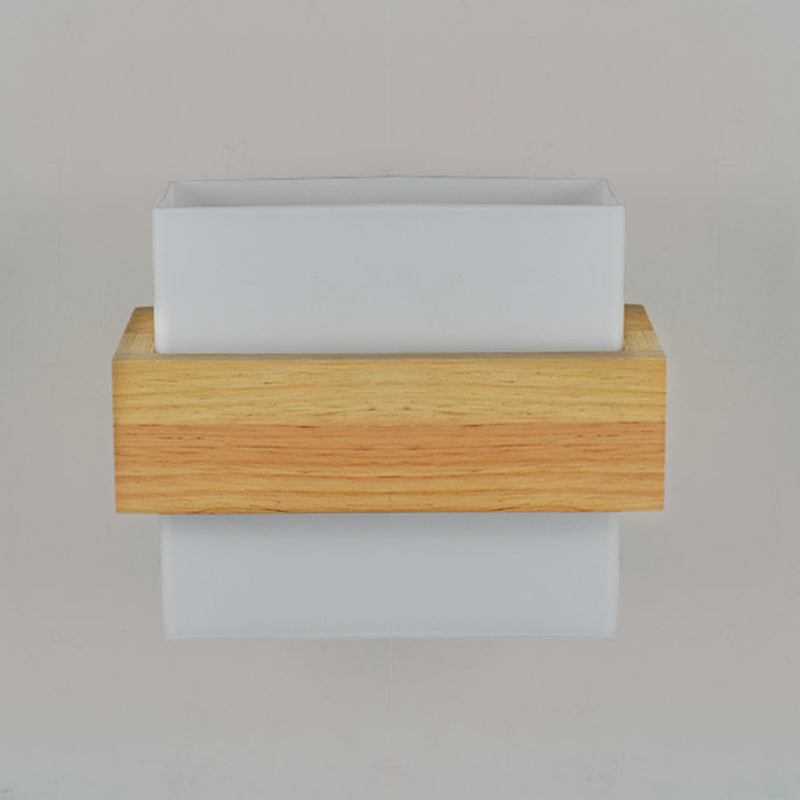 Lampada per pareti in legno a LED MIMINAGALISTRISTA LED LAMPADA LAMPAGNO CAMERA DELLA CAMERA