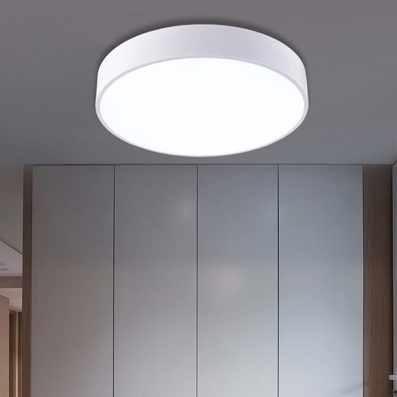 Ronde inbouwverlichtingsarmaturen Moderne acryl 1-lichts plafondlamp