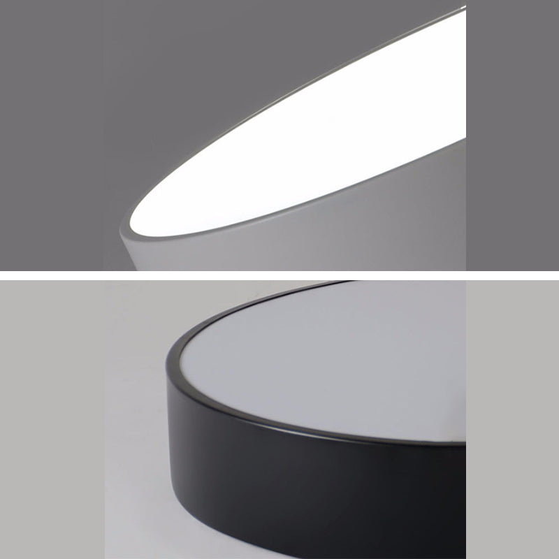 Ronde inbouwverlichtingsarmaturen Moderne acryl 1-lichts plafondlamp