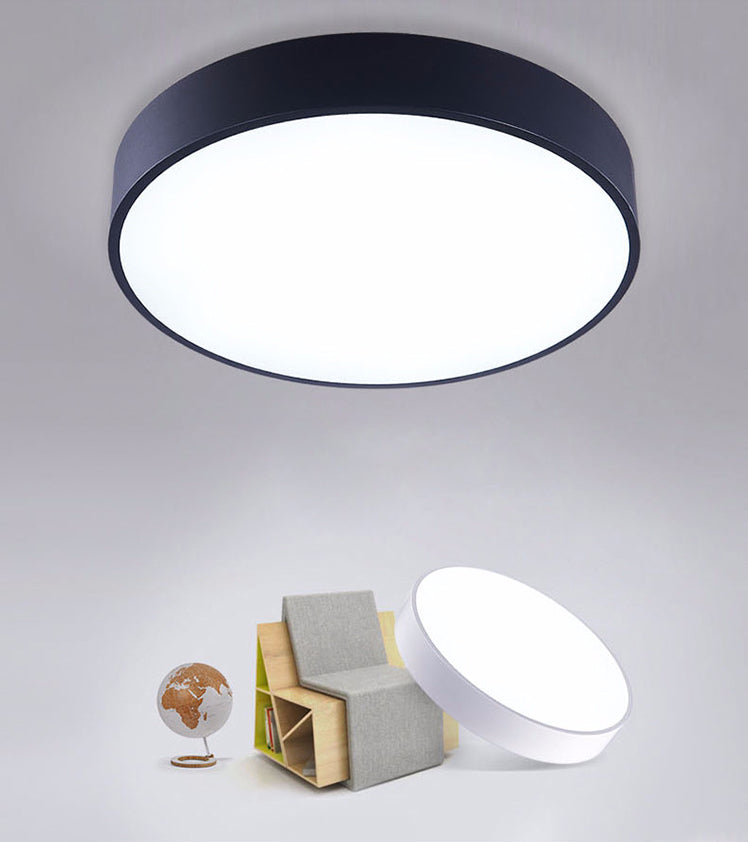 Ronde inbouwverlichtingsarmaturen Moderne acryl 1-lichts plafondlamp