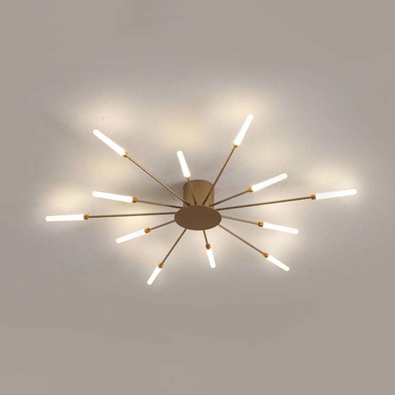 Modern Slender Bar Ceiling Flush Mount Lights Acrylic Ceiling Light
