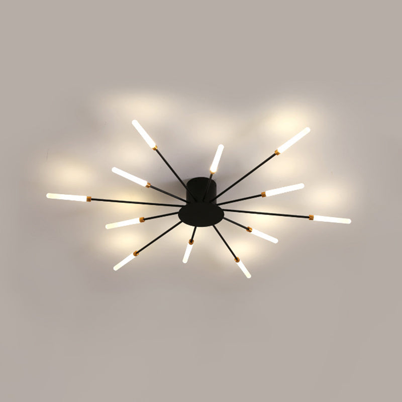 Modern Slender Bar Ceiling Flush Mount Lights Acrylic Ceiling Light