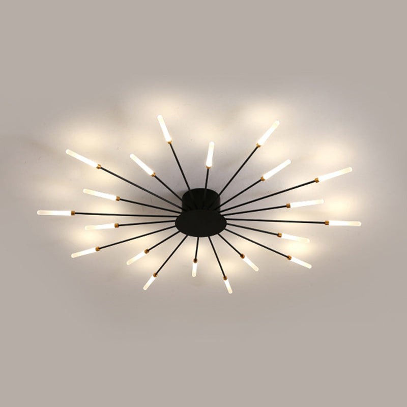Modern Slender Bar Ceiling Flush Mount Lights Acrylic Ceiling Light