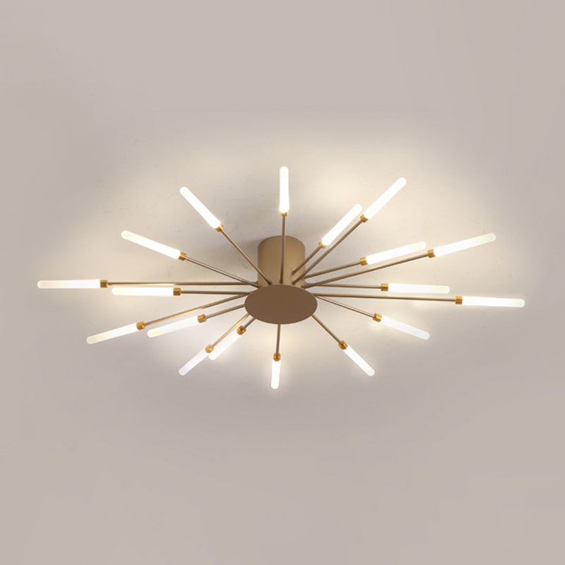 Modern Slender Bar Ceiling Flush Mount Lights Acrylic Ceiling Light