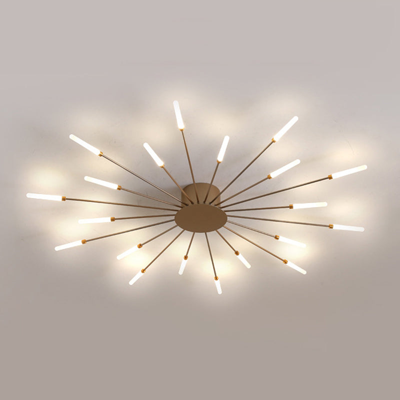 Modern Slender Bar Ceiling Flush Mount Lights Acrylic Ceiling Light