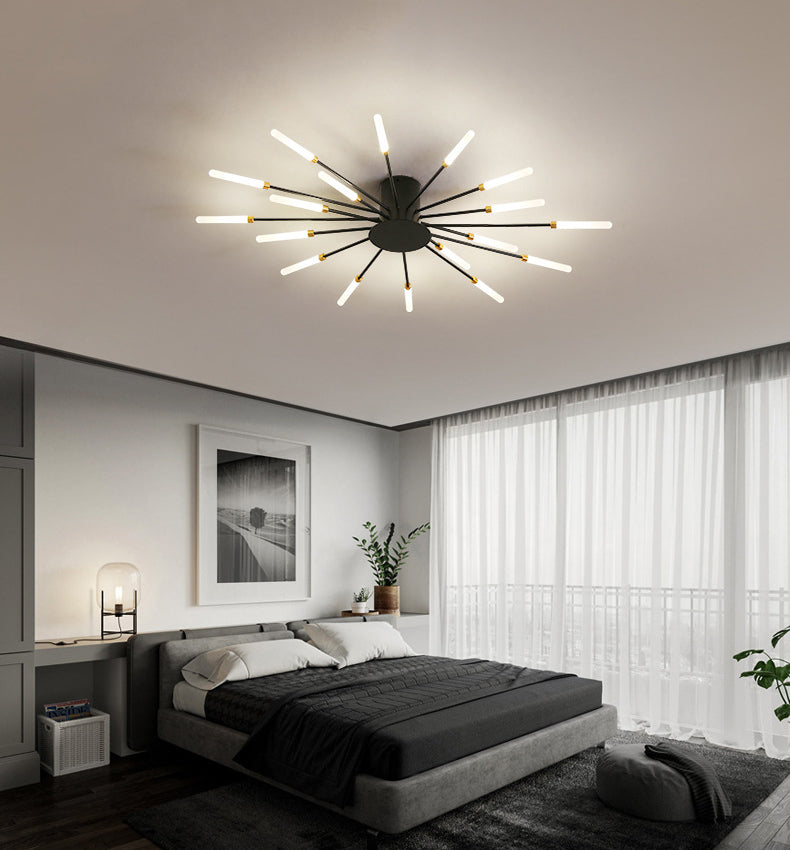 Modern Slender Bar Ceiling Flush Mount Lights Acrylic Ceiling Light