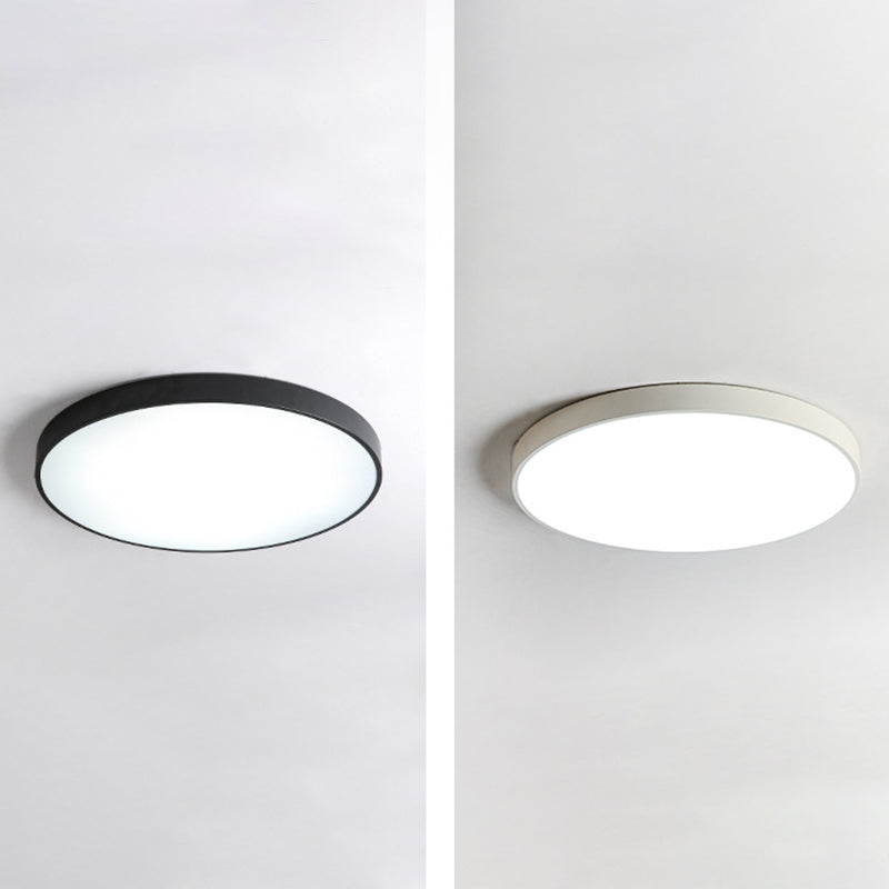 Le bâti affleurant acrylique moderne de plafonniers circulaires de bâti a mené des lumières