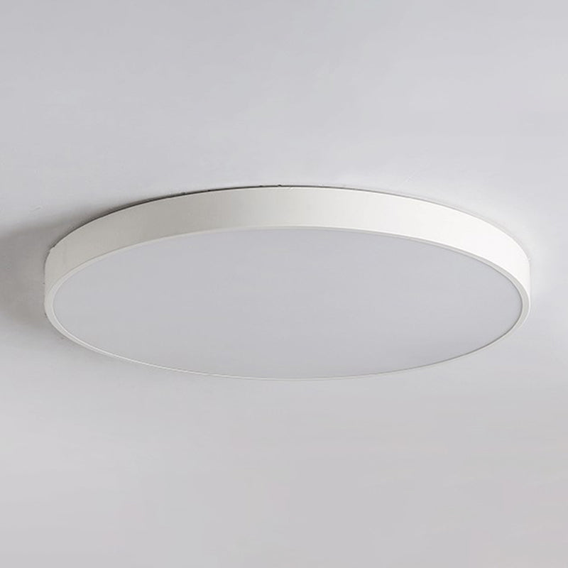 Le bâti affleurant acrylique moderne de plafonniers circulaires de bâti a mené des lumières