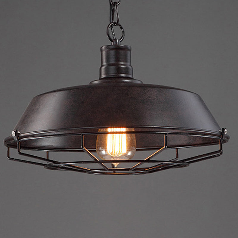 CAGE 1 Light Pendse Lightsing Lights Industrial Metal Lights Pends para restaurante para restaurante