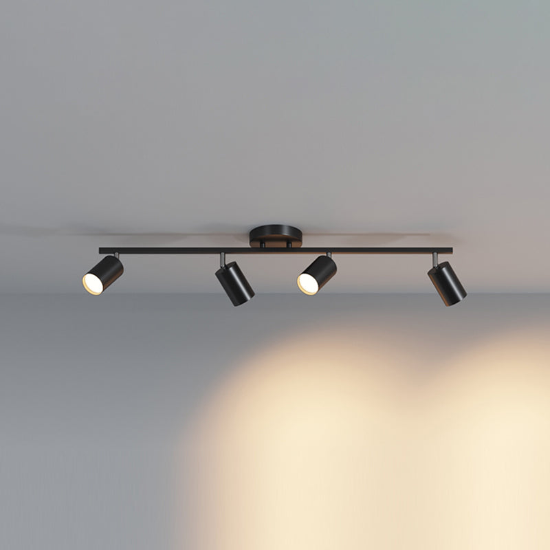 Moderno binario Illuminazione Minimalista Stile Superficie Montato e Regolabile Ferro Downlight per Soggiorno Casa senza Luce Principale