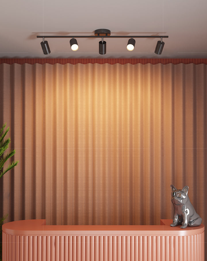 Moderno binario Illuminazione Minimalista Stile Superficie Montato e Regolabile Ferro Downlight per Soggiorno Casa senza Luce Principale