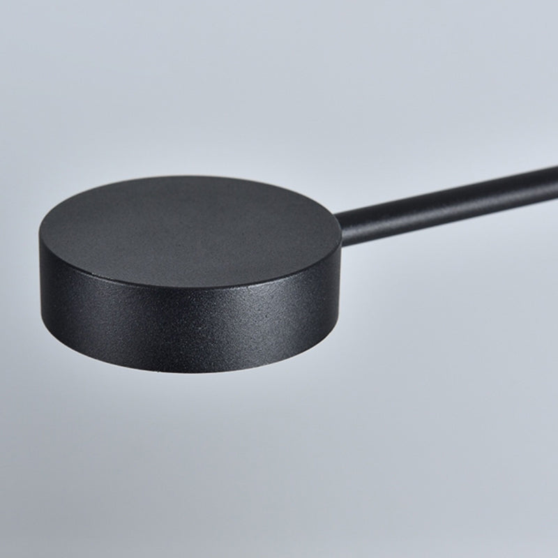 Rechtswinkel Aluminiumstudie Lampe Nordic Metal Plug-in Tischleuchte mit Stromknopf