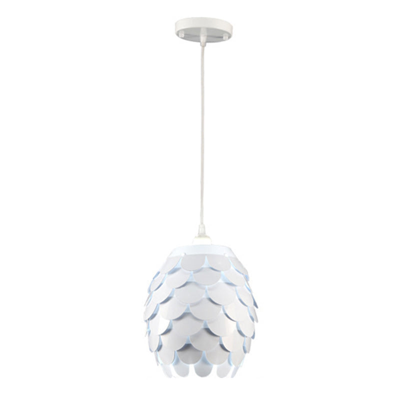 Pinecone plafondophanging lamp Moderne stijl Acryl Witte hanglamp Lamp