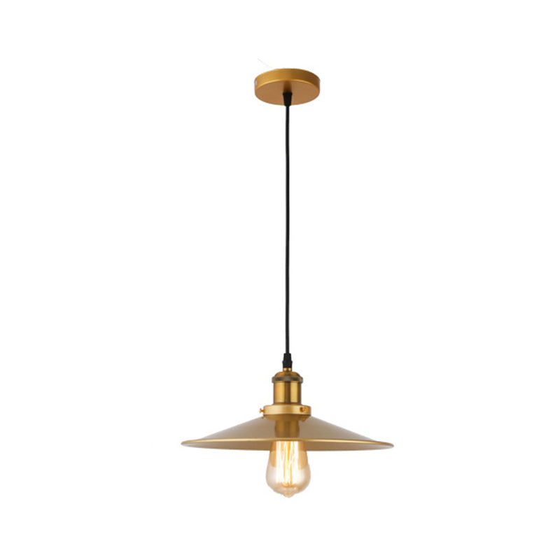 1 Luci a soffitto sospesa geometrica leggera in stile industriale a sospensione in metallo per il ristorante