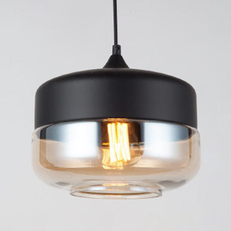 1 luminaires suspendus légers de style rétro de style industriel suspendu pour bar