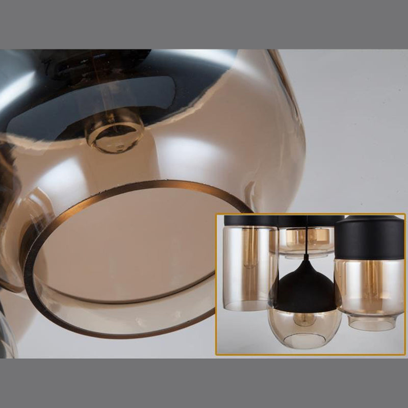 1 luminaires suspendus légers de style rétro de style industriel suspendu pour bar