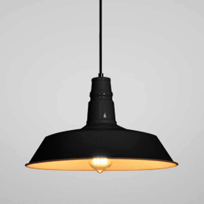 1 Light Barn Hanging Pendant Lights Industrial Style Metal Pendant Ceiling Lights