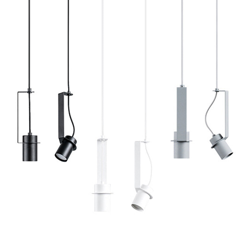 Cilindrische hanger Spotlight Noordse 1 kop metalen verlichting van het verlichtingsarmatuur voor slaapkamer