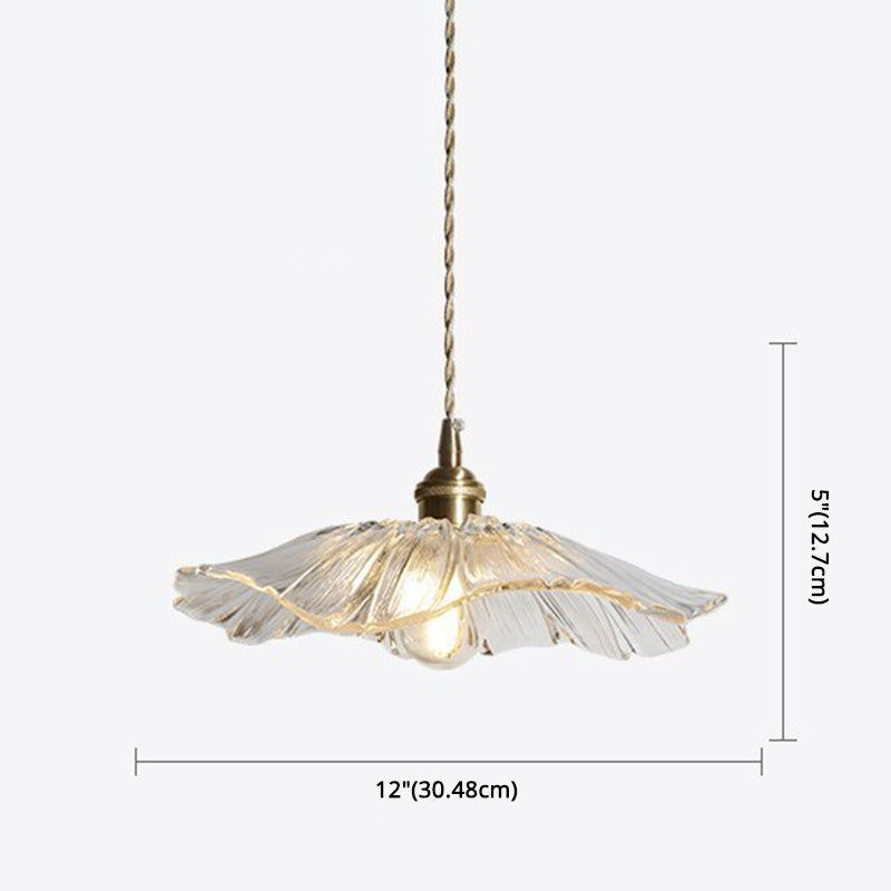 Blumenschlafzimmer Anhänger Beleuchtungsbehandlung Glas zeitgenössische Decke Anhänger Licht