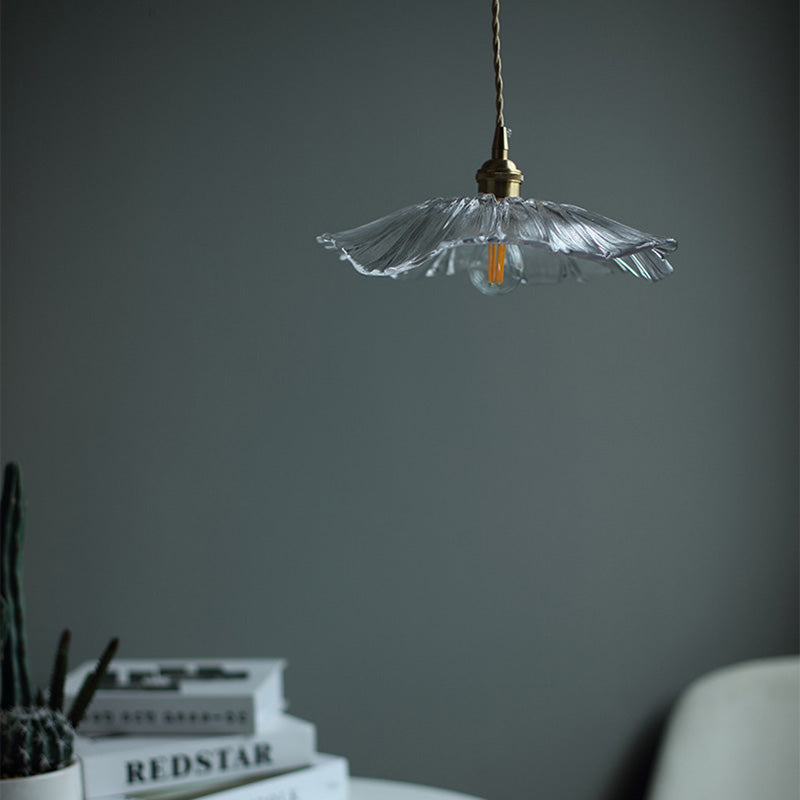 Blumenschlafzimmer Anhänger Beleuchtungsbehandlung Glas zeitgenössische Decke Anhänger Licht