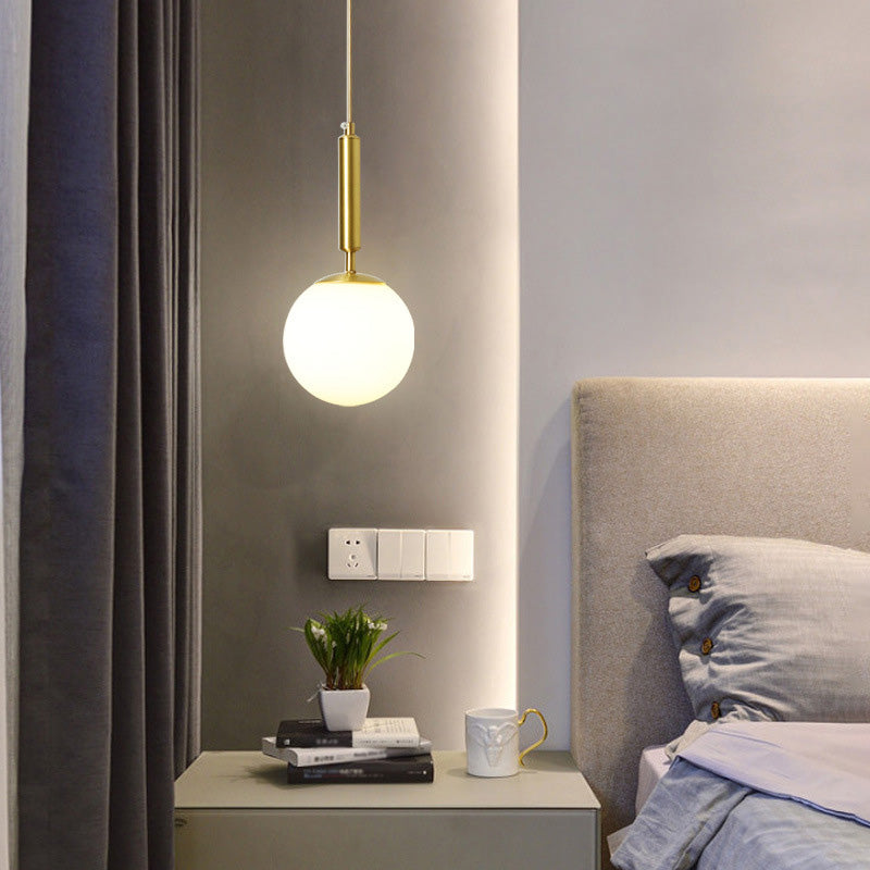 Globale hängende Leuchten modernes Glas 1 Lichtheizlicht Lichter