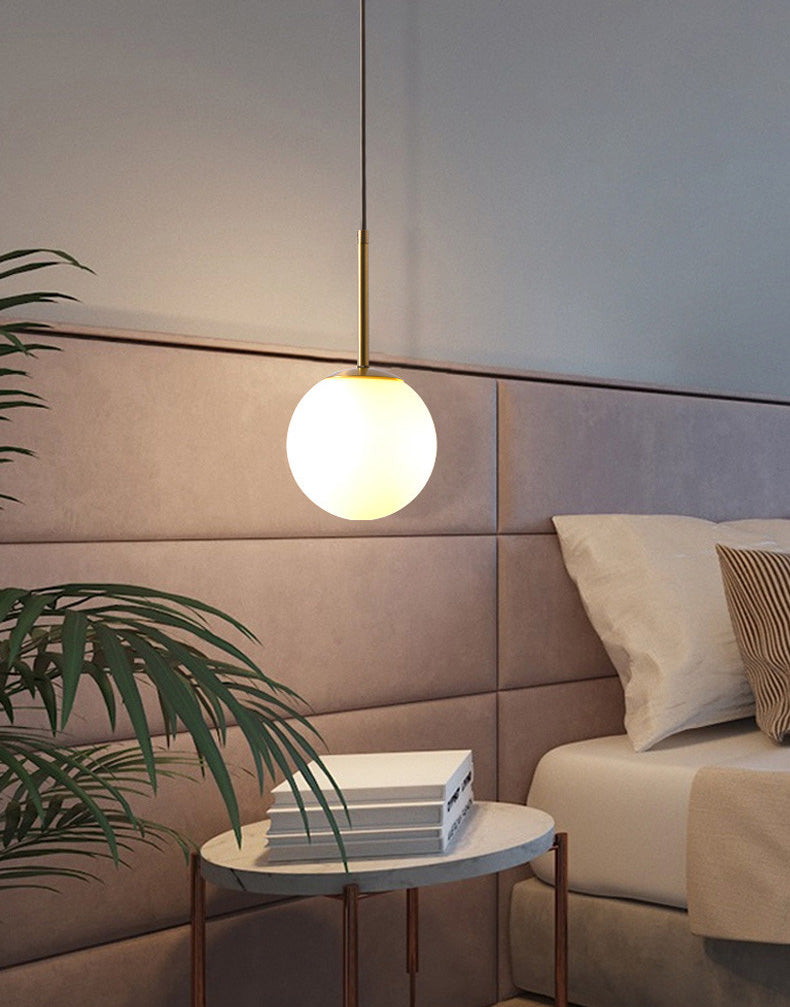 Globale hängende Leuchten modernes Glas 1 Lichtheizlicht Lichter