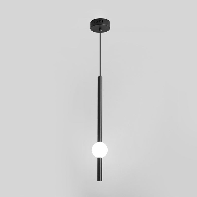 Minimalistische Streifen -Federleuchte Acryl Wohnzimmer LED -Anhänger Licht