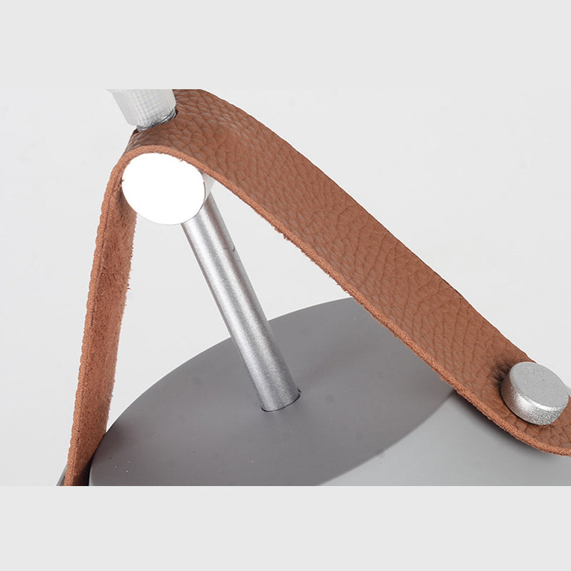 Modern Macaron colgante cónico de metal ligero de metal de 1 luz para la mesa del comedor