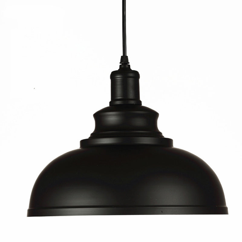 1 leichte Kuppelschattenhänge -Leuchten Industrial Style Metal Deckenleuchte für das Restaurant