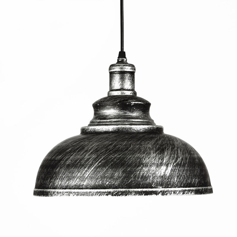 1 leichte Kuppelschattenhänge -Leuchten Industrial Style Metal Deckenleuchte für das Restaurant