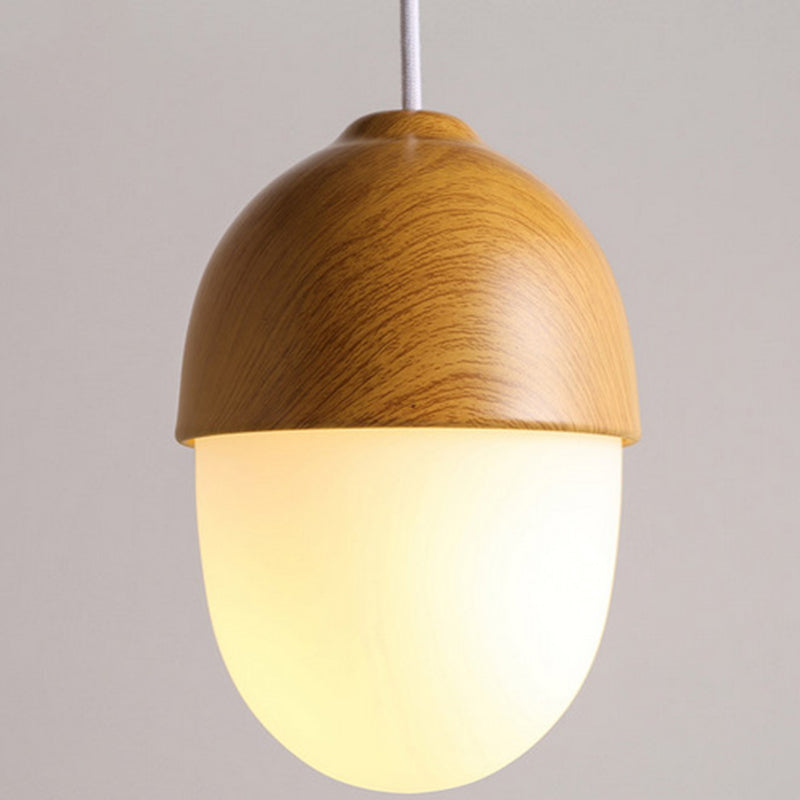 1 Luce appeso a sospensione moderna semplice Apparecchiatura a soffitto in vetro d'acqua per il ristorante
