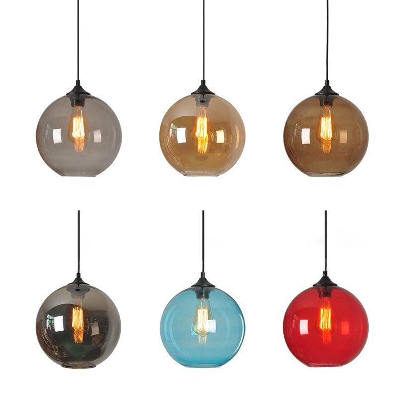 1 Globe lumineux suspension de plafond peinnes