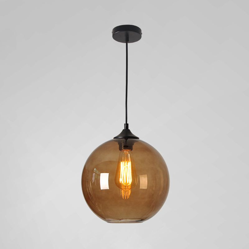 1 Globe lumineux suspension de plafond peinnes