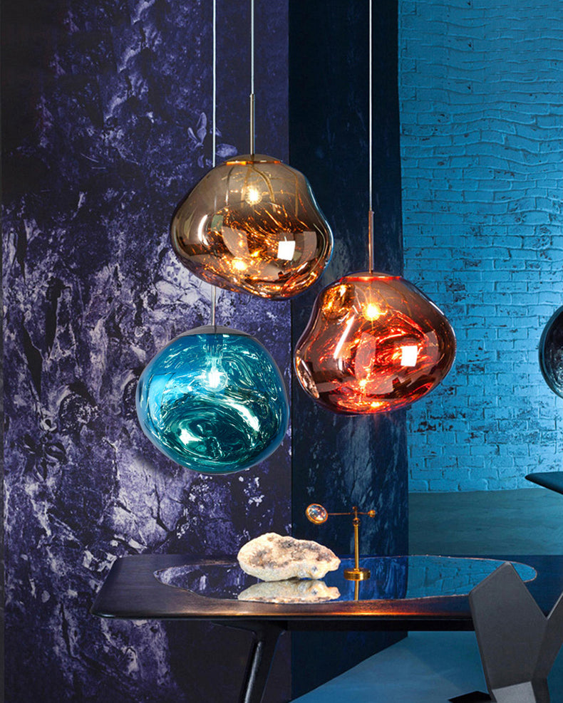 Lava Globe Hanging Light Novel minimalistische Acryl 1-Licht-Anhänger für das Restaurant