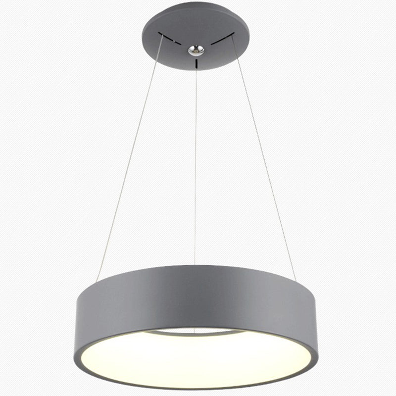 Modern de lámparas de colgante de colgante de estilo minimalista de estilo acrílico colgante de techo acrílico para sala de estar