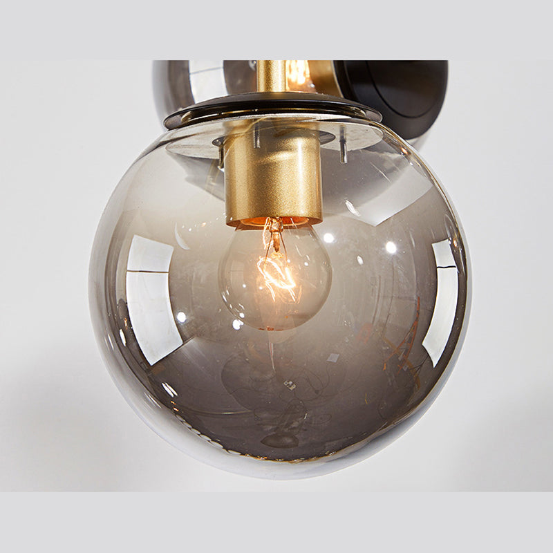 Luces de lámpara de araña de la isla de estilo minimalista moderno Vaso 6 luces de la isla de 6 luces para comedor