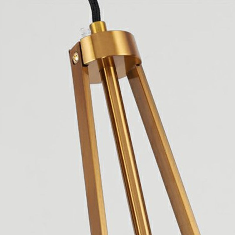 1-Light Contemporary Style Teardrop Shape Pendant Lighting