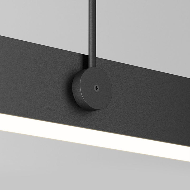 Modern Squared Ceiling Pendant Light Metal 3 Lights Pendant Lights