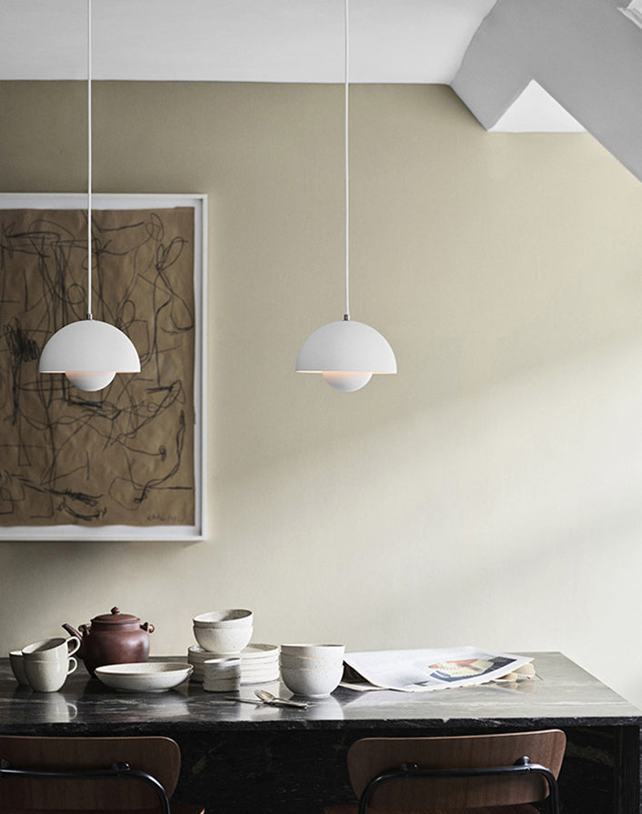 Modern Globe Pendant Ceiling Lights 1 Light Pendant with Stainless Steel Shade for Bedroom