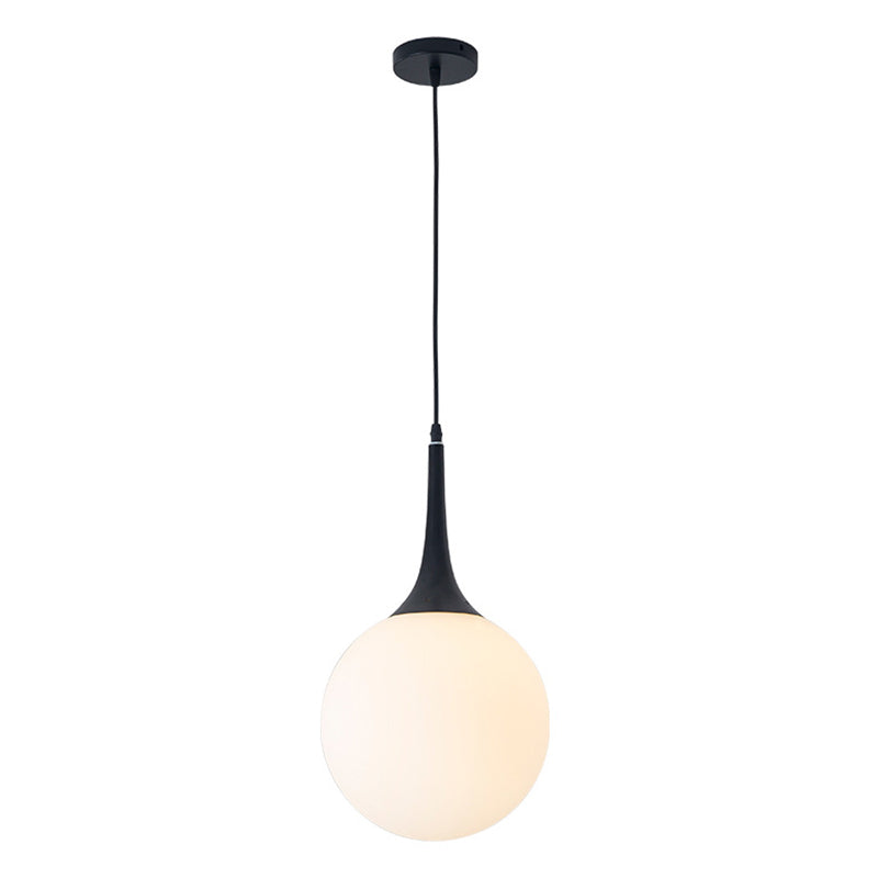 Glass Ball Hanging Ceiling Light Simplicity Pendant Lighting Fixture for Dinning Room