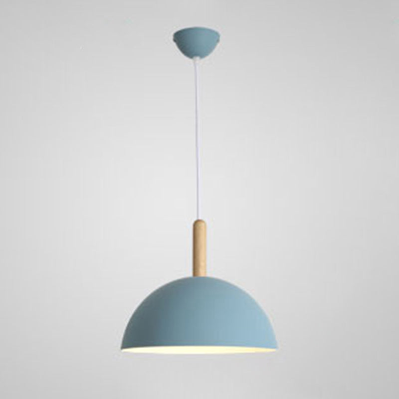 Dome Esszimmer Down Lighting Anhänger Metal Moderne Stil Anhänger Beleuchtung